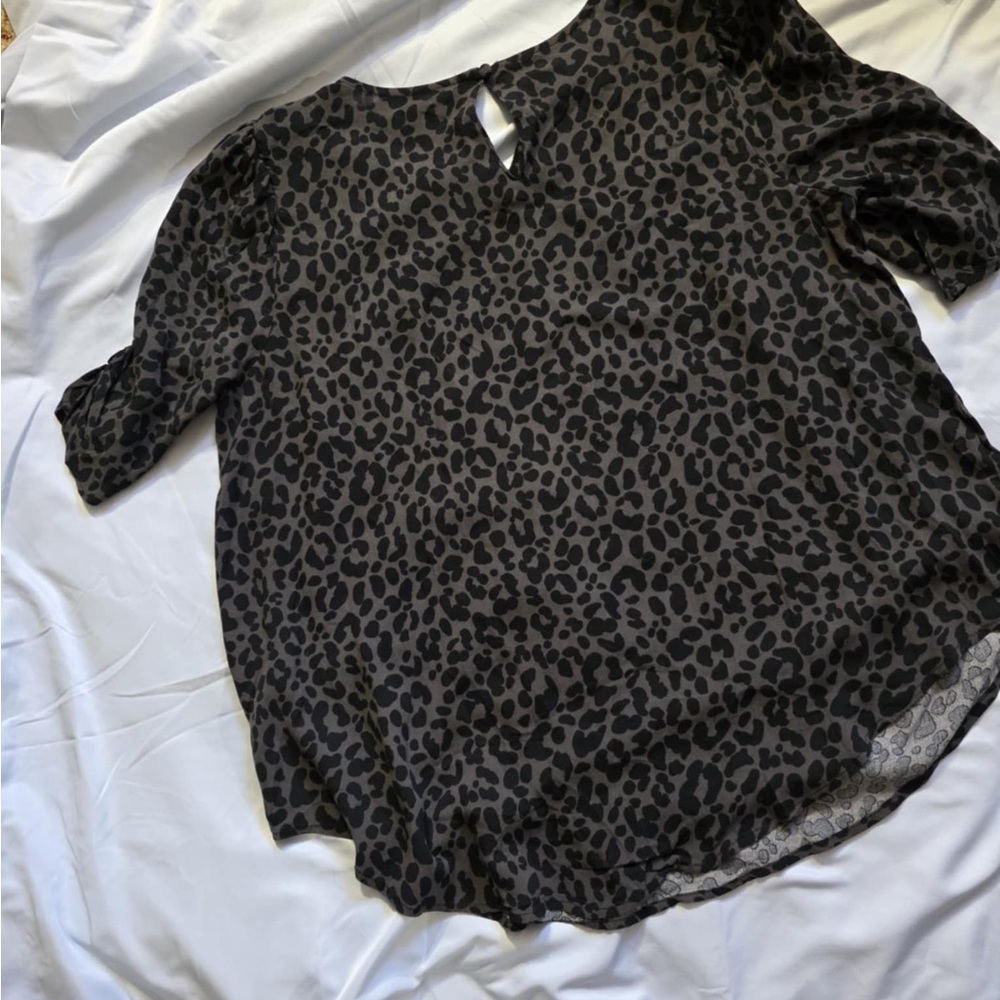 Torrid Chic Leopard Print Blouse